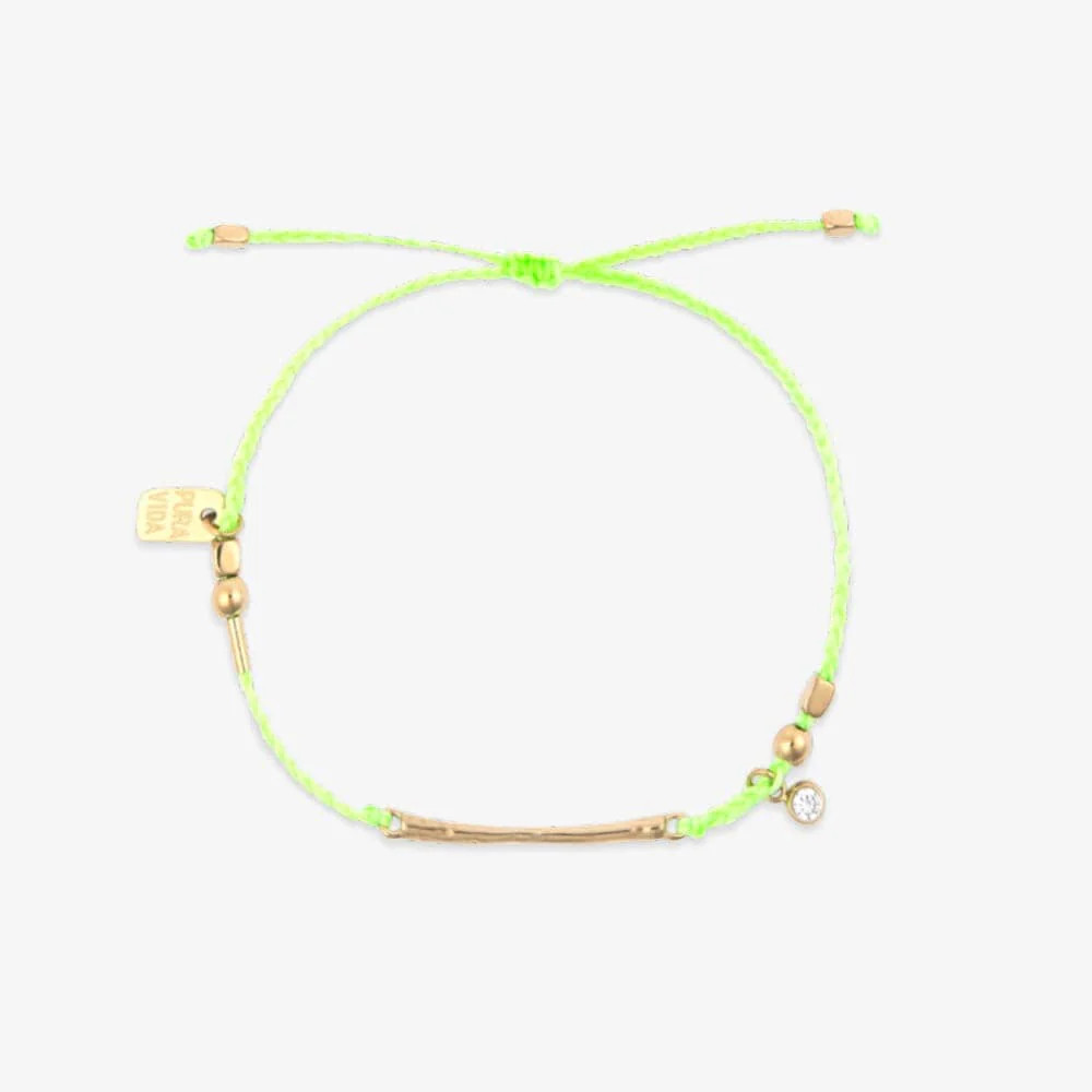 La Rosa Gold Dainty Bracelet | Pura Vida Bracelets