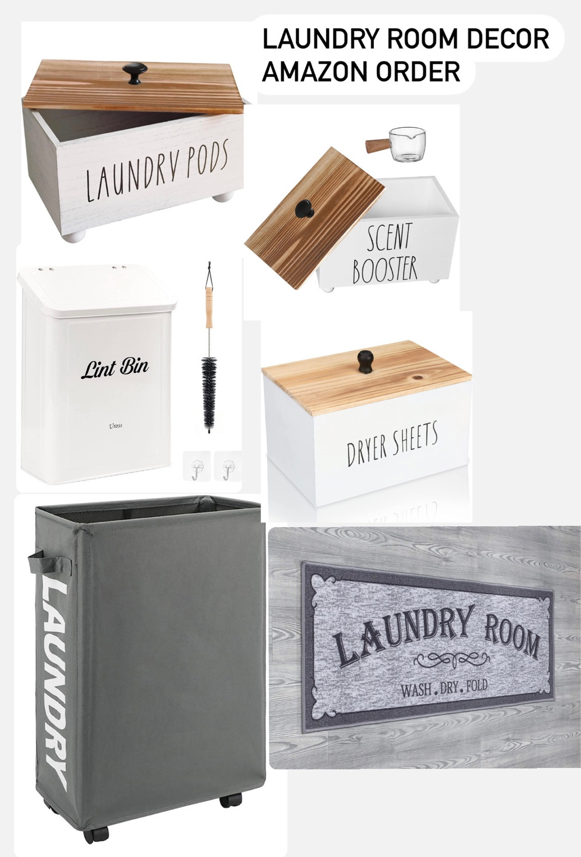 My exact Amazon order for my laundry room 


#LTKstyletip #LTKunder100 #LTKhome