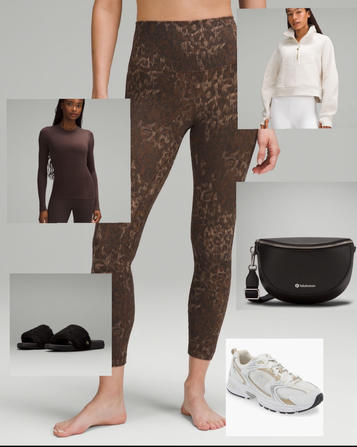 New lululemon leopard print. Casual outfit inspo. Athleisure outfit. 

#LTKFitness #LTKShoeCrush #LTKActive