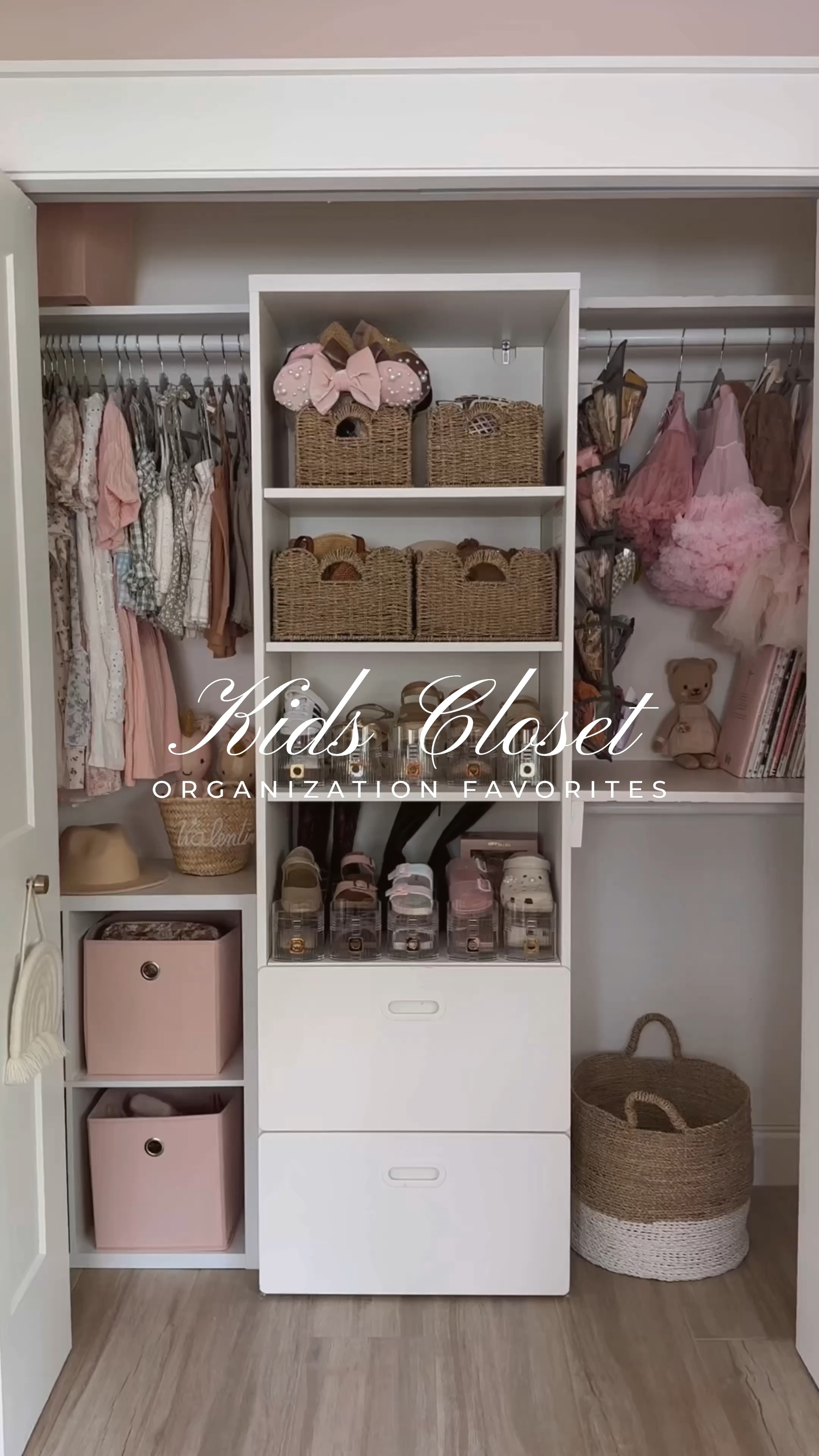 Kids Closet organization favorites 🤍 

These amazon closet organization finds are some of my favs that help me keep my kids closet organized:

+shoe stackers to save up to 50% more space 
+cascading hanger hooks to keep 2 pc sets together +hanging organizer I use for bows 
+scalloped baskets for all the accessories 🎀 


#liketkit #Itkhome #Itkunder25 #Itkunder50 #amazonmusthaves #organization #homeorganization #amazonfinds #closetorganization #closetorganizer #tidyhome #organizationideas #organizationhacks #organizedhome #kidsroomideas

#LTKFindsUnder50 #LTKHome #LTKWatchNow