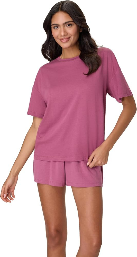Hanes Women's Pajamas Set, Comfywear Pajamas for Women Set, Originals SupertSoft Loungewear, T-Sh... | Amazon (US)