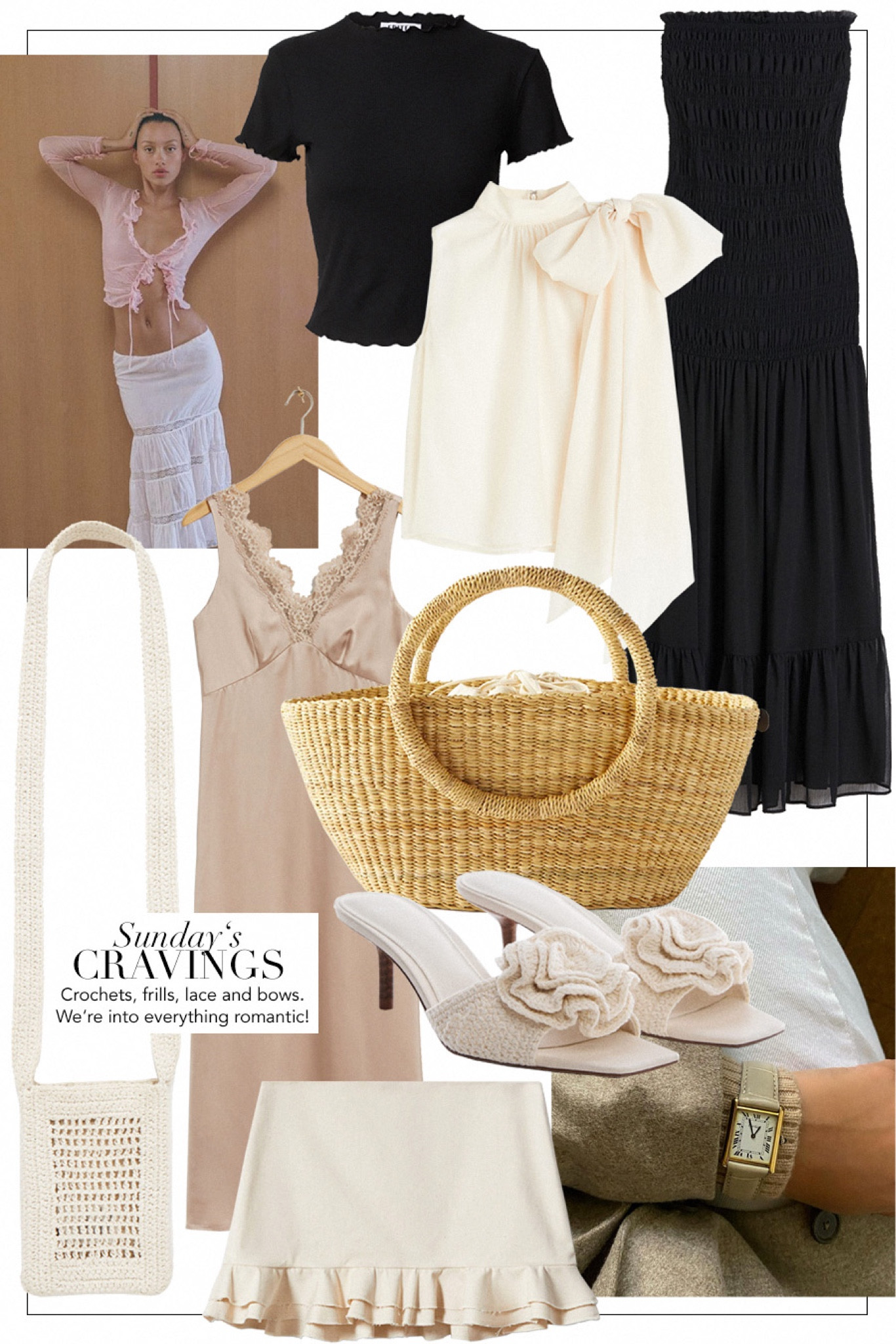 Sunday's CRAVINGS: Crochets, frills, lace and bows.
We're into everything romantic!

#LTKSeasonal #LTKstyletip #LTKeurope