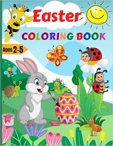 Easter Coloring book for kids ages 2-5: Easter and Spring Holiday Activities | Fun for Toddlers &... | Amazon (US)