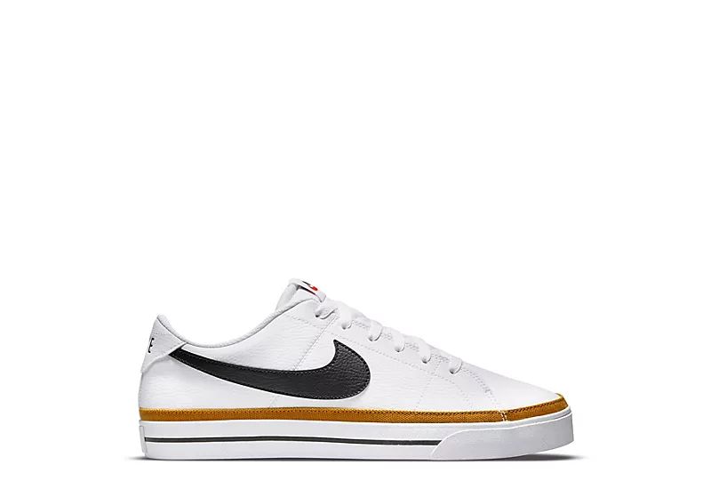 Nike Mens Court Legacy Low Sneaker - White | Rack Room Shoes