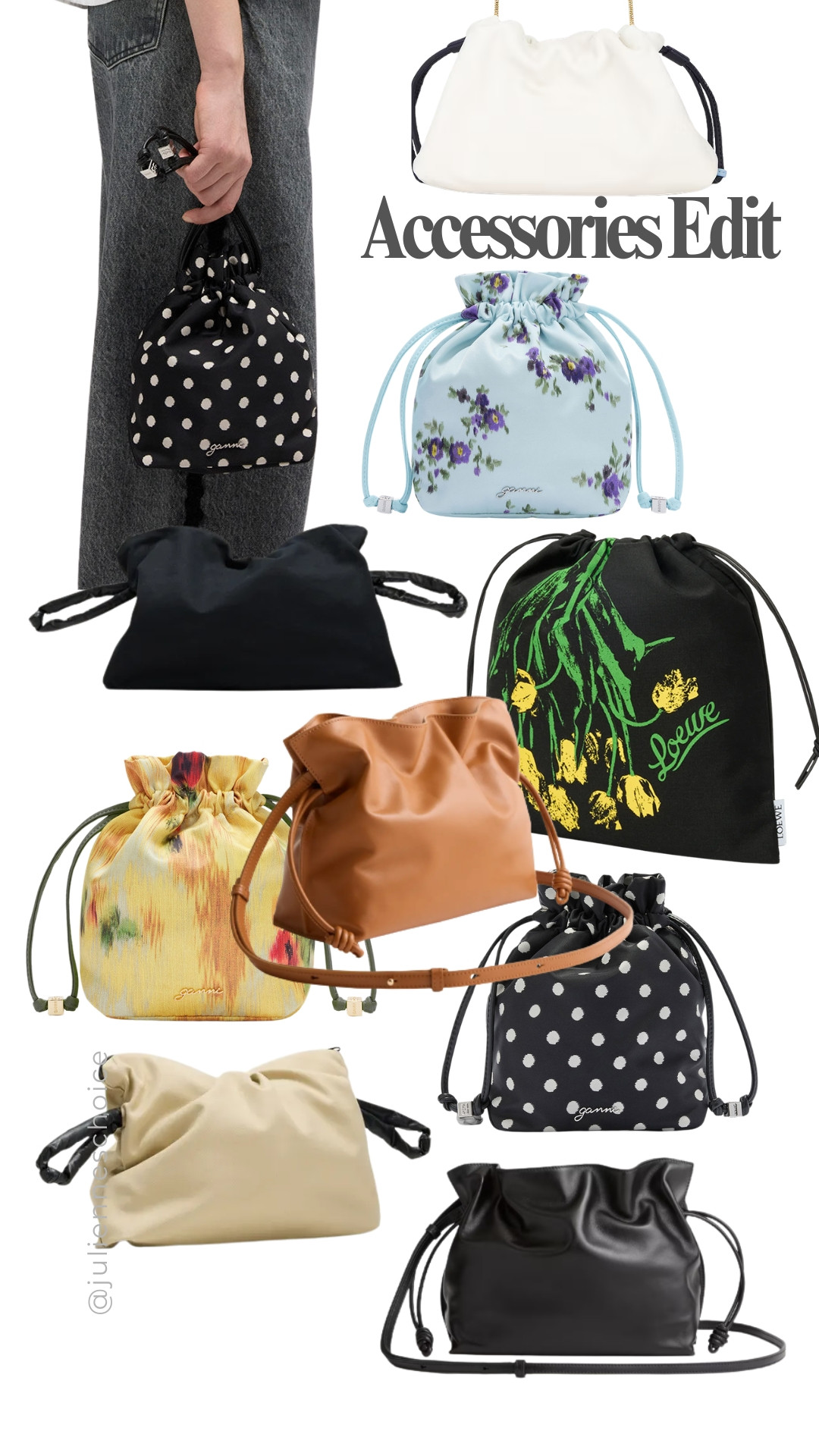 SS2026 accessories trend edit 👜
Necklace bags
Fringe bags
Pouch bags

Shop the trend now ✨julienneschoice 

#SS2026 #AccessoriesTrends #FringeBag #PouchBag #StyleInspiration #LuxuryStyle #SpringOutfits2026 

 #LTKootd #LTKSeasonal