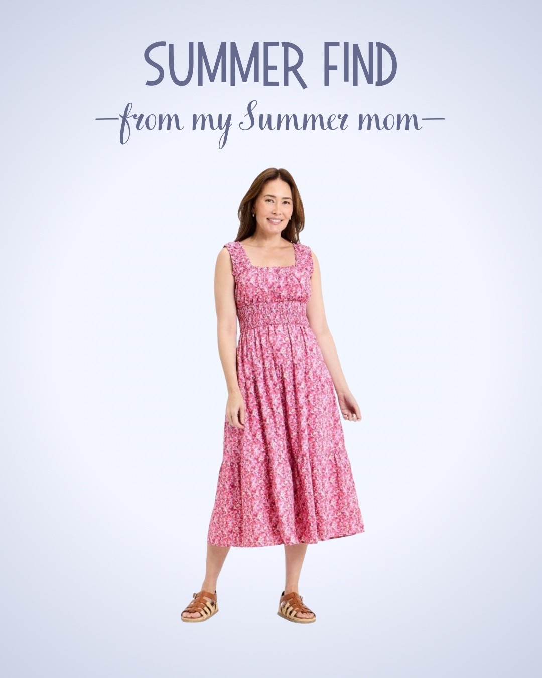 The colors of this dress! 😍 little touches of light blue & primrose. 

#LTKSeasonal #LTKgrwm #LTKootd