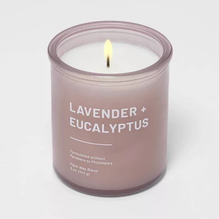 Glass Jar Lavender and Eucalyptus Candle - Project 62™ | Target