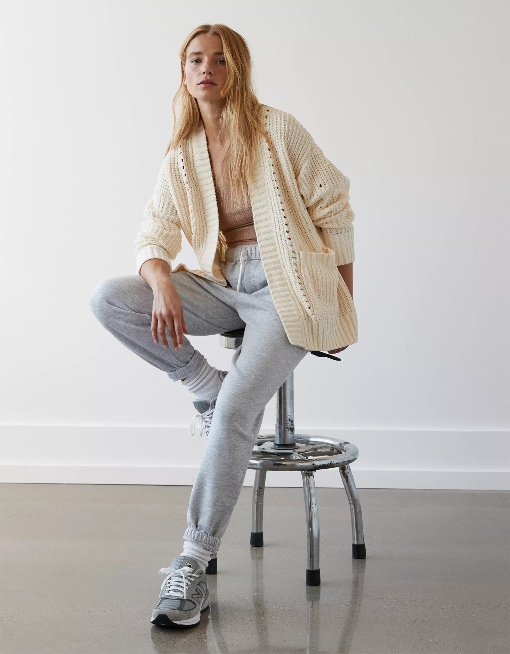 AE Slouchy Chenille Cardigan | American Eagle Outfitters (US & CA)