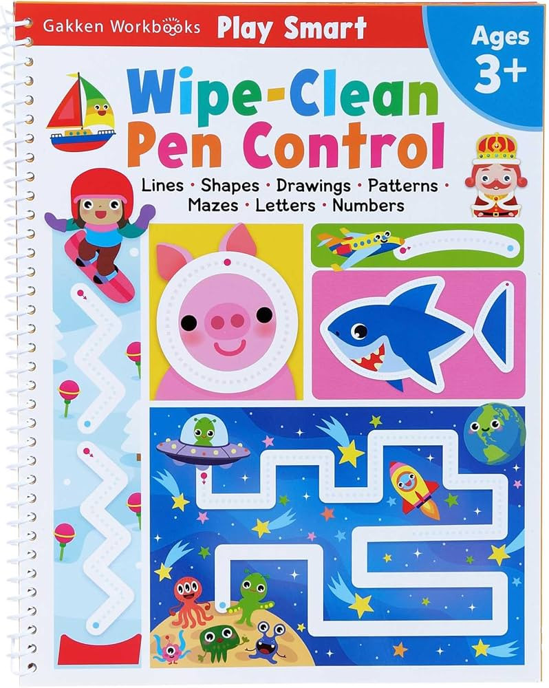 Play Smart Wipe-Clean Pen Control: Ages 3+ | Amazon (US)