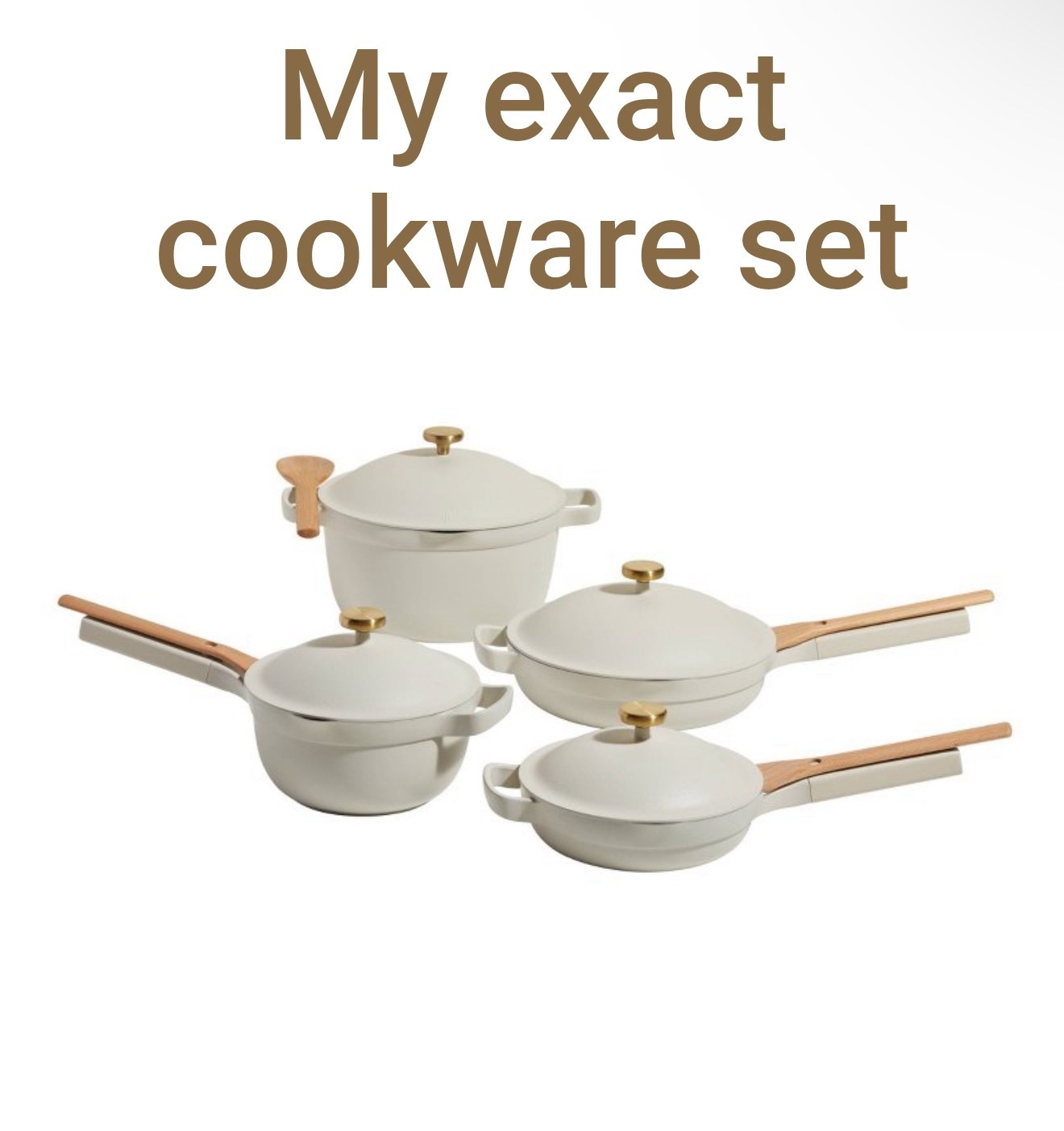 We switched to non toxic cookware a little over a year ago and not only do these look good in your kitchen but the quality is top notch. If you get these, I highly recommend also getting the handle protectors to protect your hands from getting burned  

#LTKHome