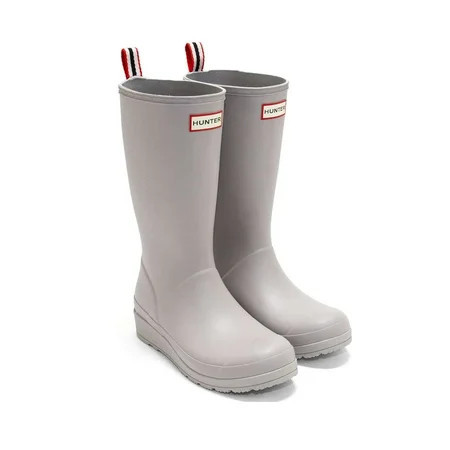 Hunter Women s Original Tall Play Boots Zinc 10 M US | Walmart (US)
