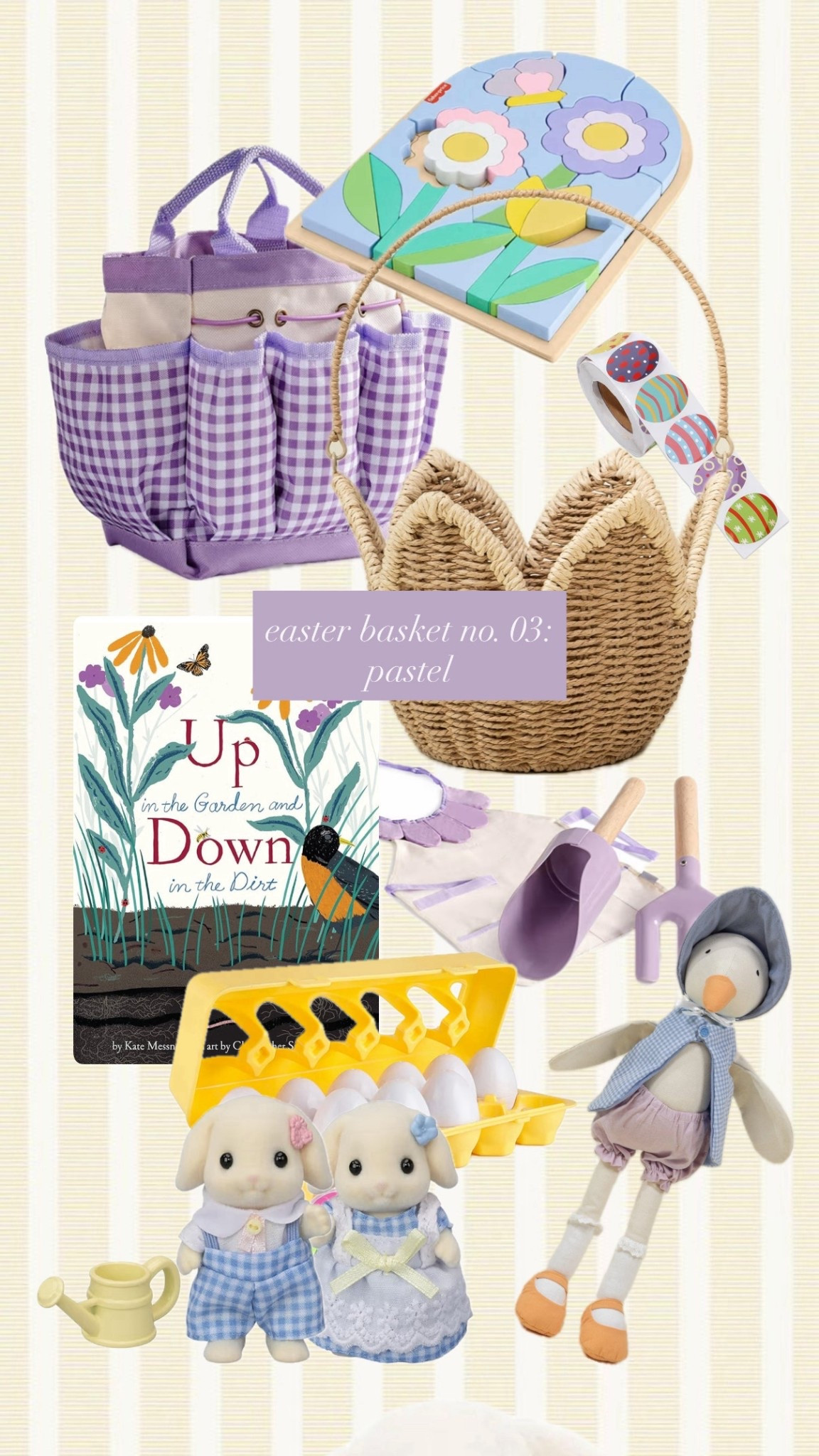 okay I’m a boy mom but here are some easter basket ideas for the girls! or you know what the boys too, we don’t gender toys here I just wanted to do a purple one hehe ☂️

#LTKkids #LTKcanada #LTKgiftguide