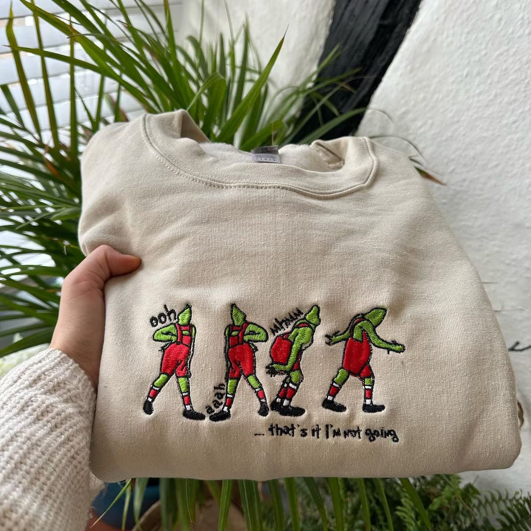 Embroidered That's It I'm Not Going Embroidered - Etsy | Etsy (US)