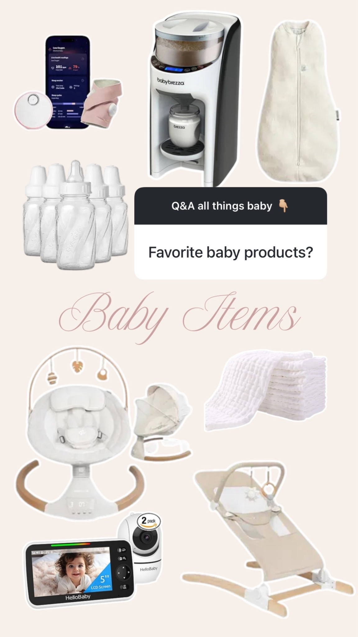 Baby Items 


#LTKBump #LTKmomlife #LTKBaby