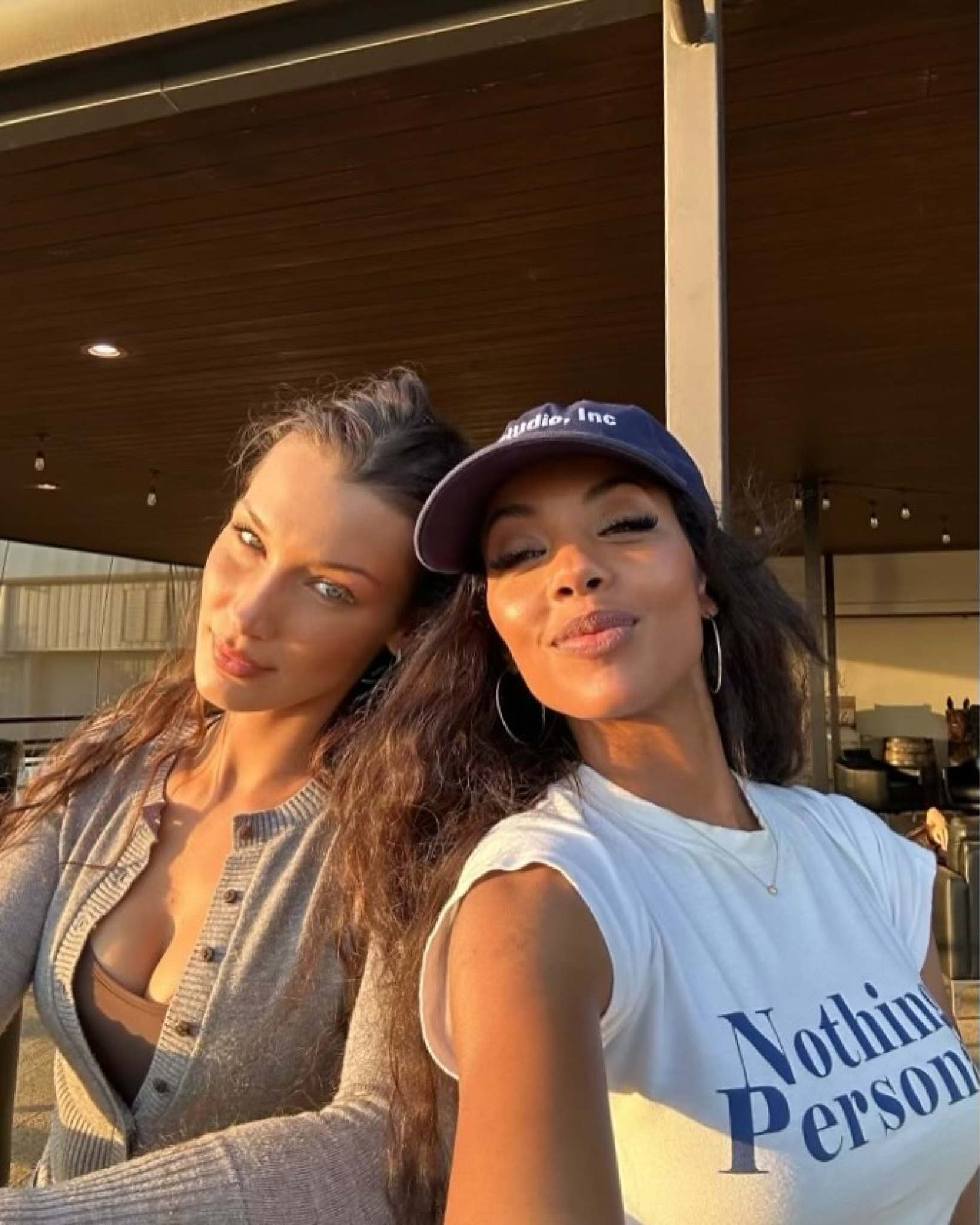 Bella Hadid was spotted wearing a Frankies Bikinis button up cardigan in one of her recent Instagram pics. #bellahadid #bellahadidstyle #bellahadidoutfits #hadidscloset #getthelook

#LTKstyletip