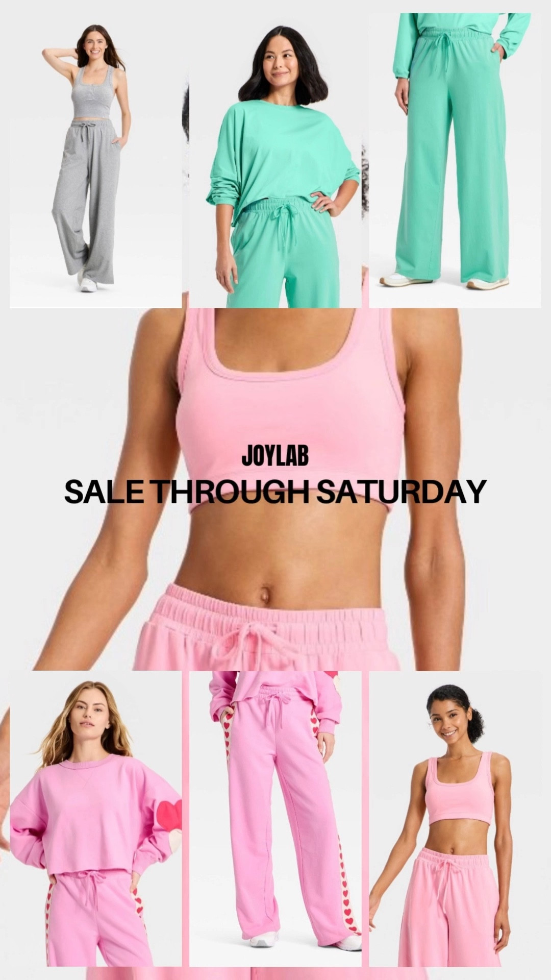 My favs from the Joylab sale! Runs through Saturday but the valentines options are already flying off the shelves! I absolutely love the color options. If it’s going to be grey and nasty we’re brining the sunshine! 