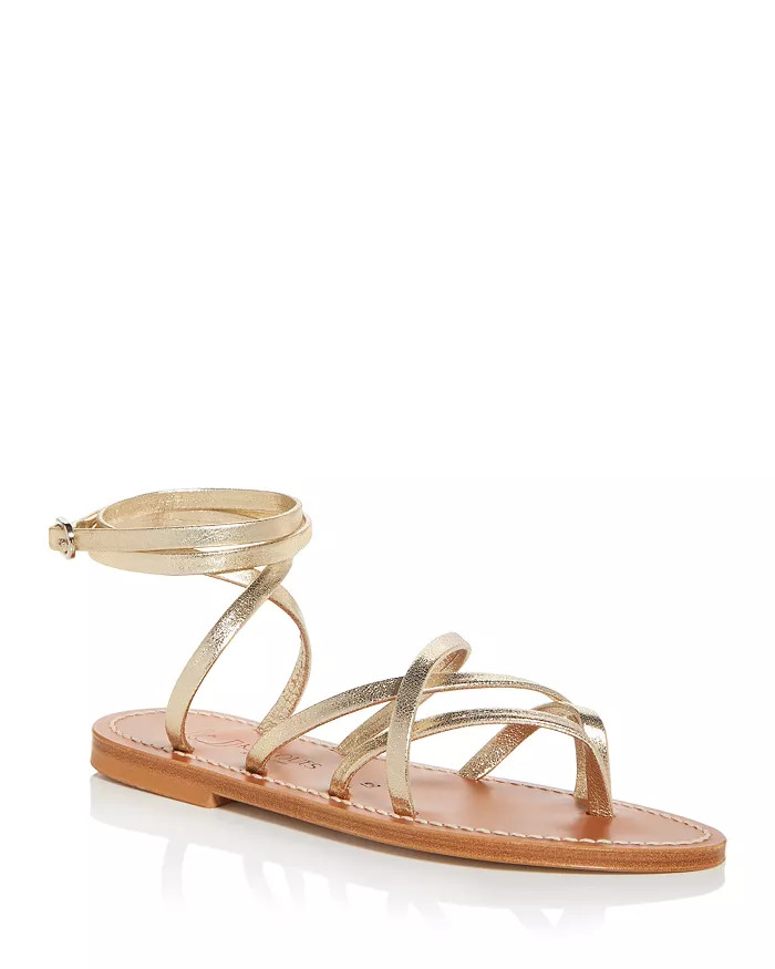 Women's Zenobie Ankle Wrap Thong Sandals | Bloomingdale's (US)