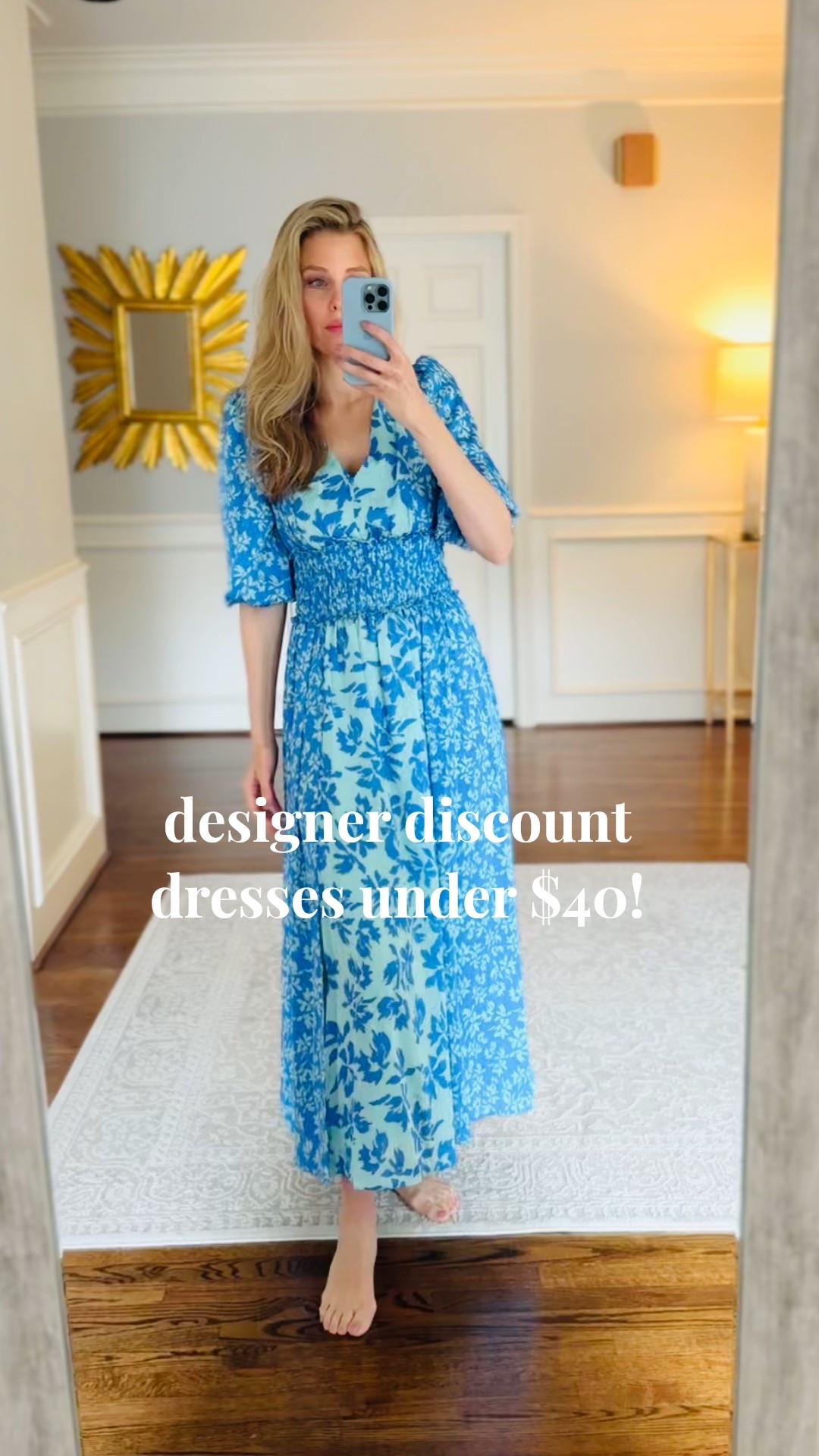 Designer discount dresses under $40!! This one is beautiful and so comfy! I’m 5’7 wearing a size 2

#LTKSaleAlert #LTKSeasonal #LTKFindsUnder50