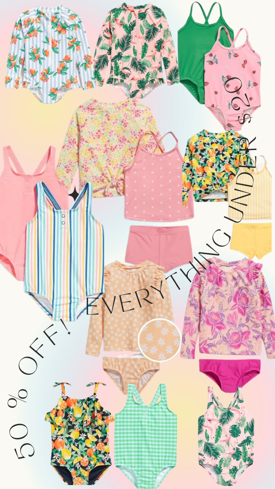 50% off ALL SWIMWEAR

#LTKkids #LTKswim #LTKunder50