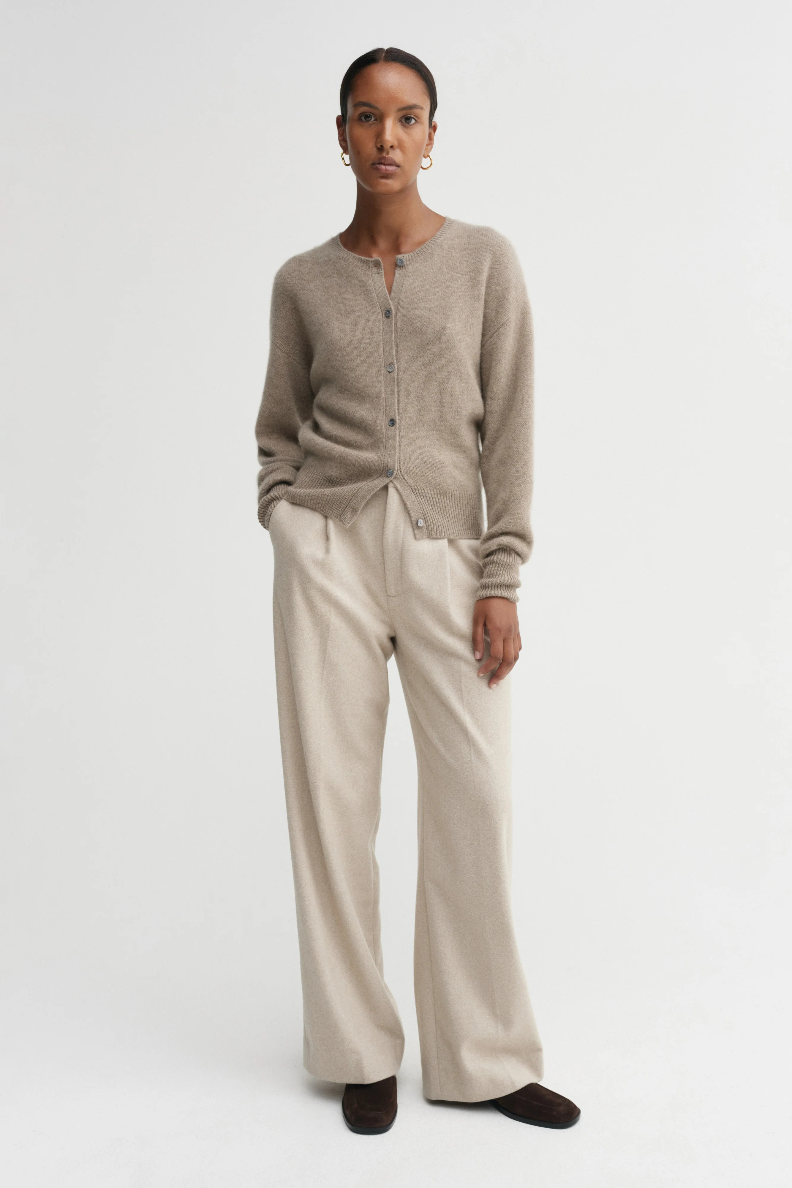 Coco Cardigan, nougat | Almada Label