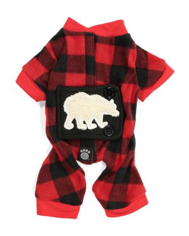 Jackson Fleece Polar Bear Dog Pjs | TJ Maxx