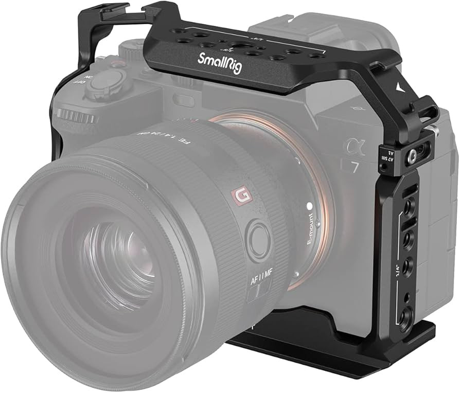 SmallRig Full Camera Cage for Sony Alpha 7R V/IV/S III/A7R IV/Alpha 1-3667B | Amazon (US)