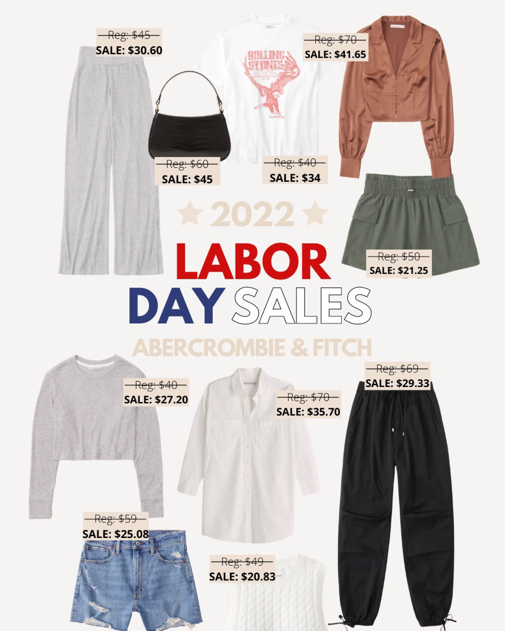 Abercrombie & Fitch Labor Day Sale 2022! Take up to 50% off SITEWIDE! 

#LTKsalealert #LTKstyletip #LTKSeasonal