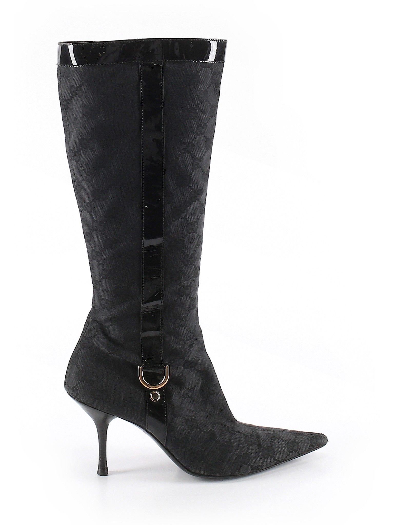 Gucci Boots Size 8 1/2: Black Women's Clothing - 50091822 | thredUP