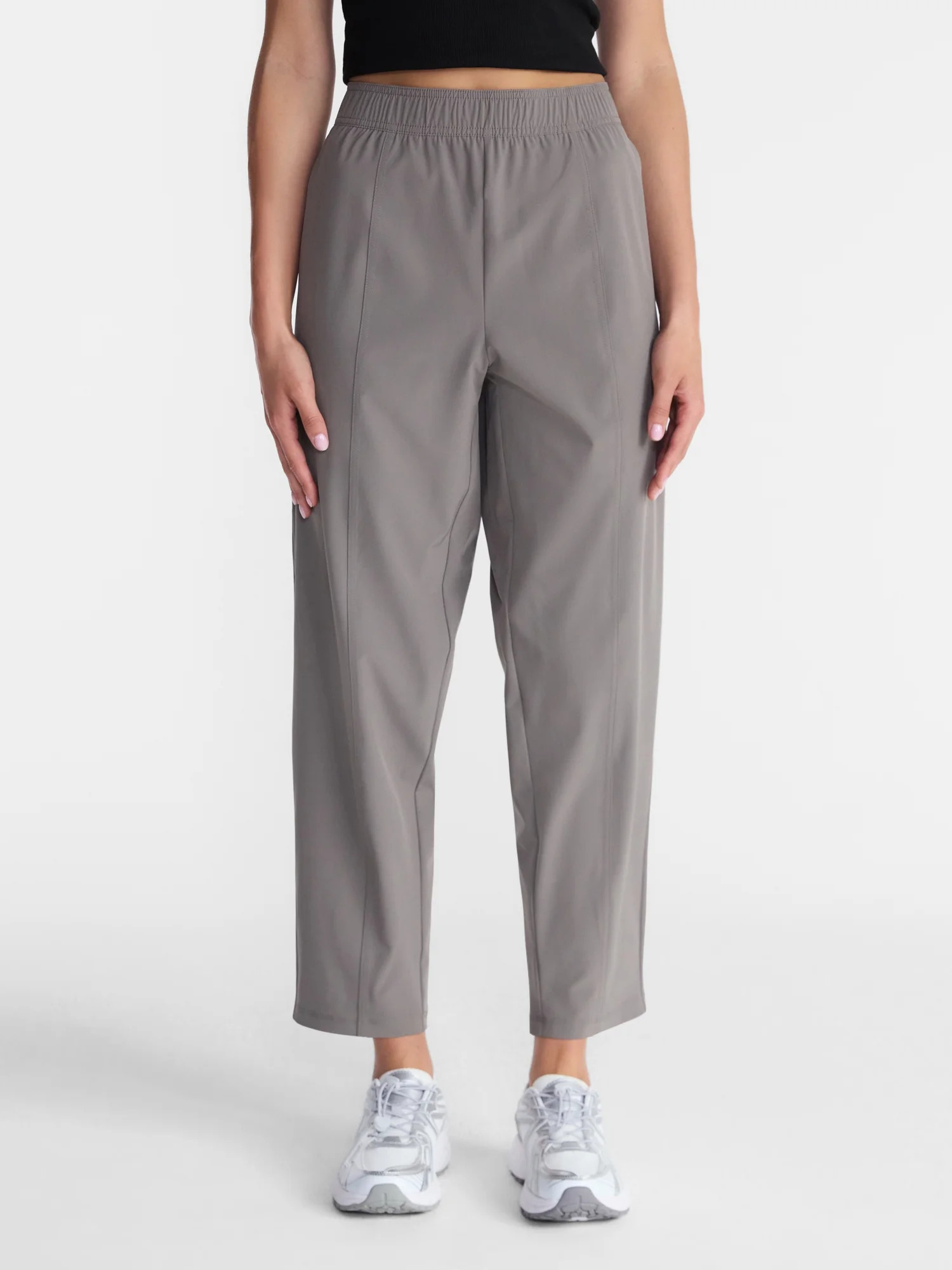 Avia Women's FeatherStretch Woven Tapered Pants, 27'' Inseam, Sizes XS-XXXL | Walmart (US)