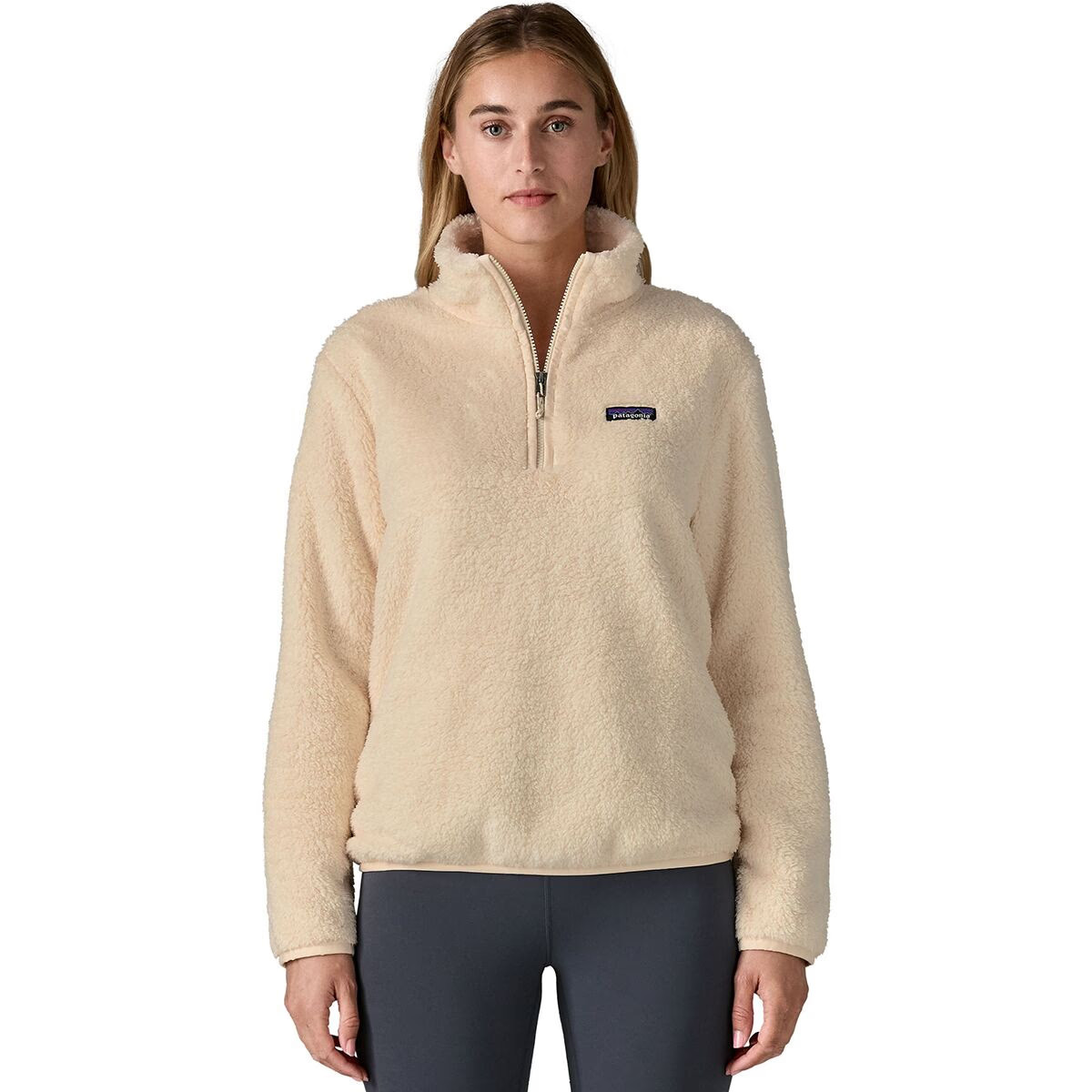 Patagonia Los Gatos 1/4-Zip Jacket - Women's Natural, L | Backcountry