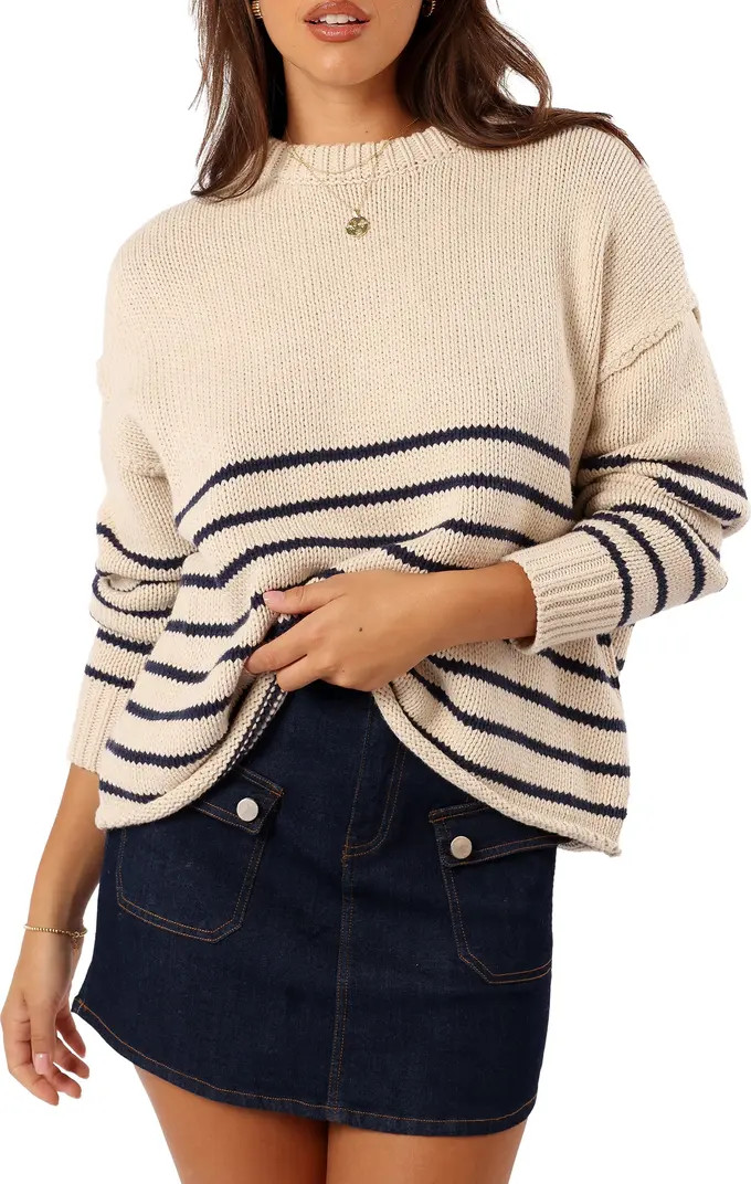 Tenzie Stripe Crewneck Sweater | Nordstrom