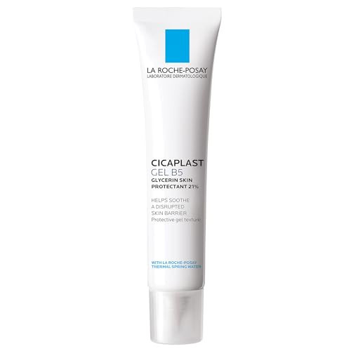 La Roche-Posay Cicaplast Gel B5, Protective Repair Gel for Cracked, Chapped Skin with Madecassoside and Glycerin, Tested Post-Procedure, Post-Stitches, Post-Laser, 1.35 Fl Oz | Amazon (US)