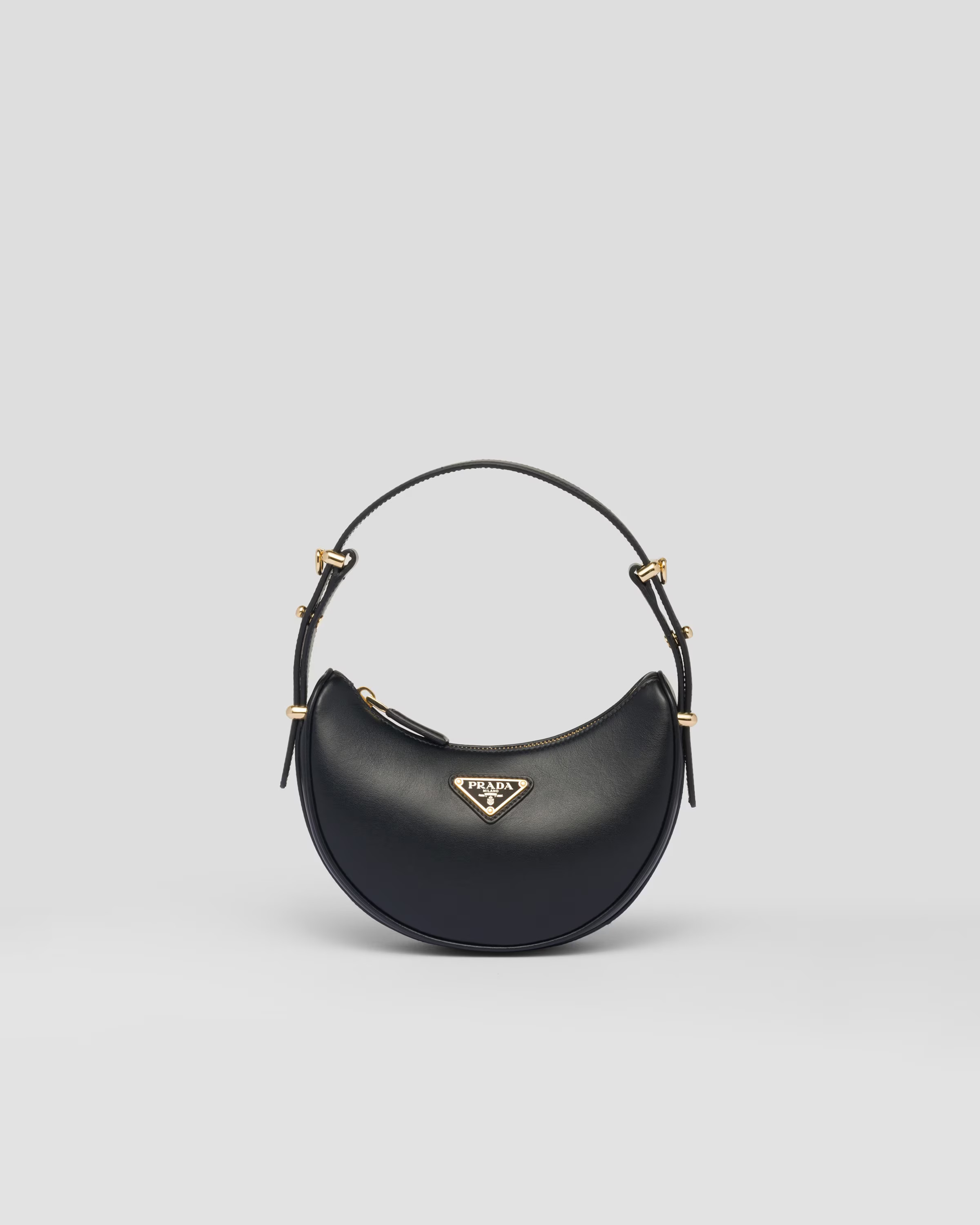 Prada Arqué leather mini shoulder bag | Prada US