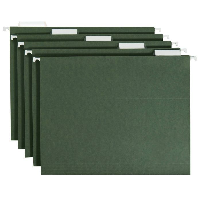 20ct Hanging File Folders Letter Size Green - Up&Up™ | Target