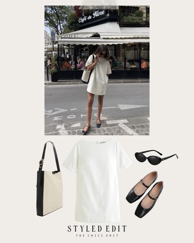 Shop the look 🖤

#minidress #tote #flats #sunglasses #earrings

#LTKootd #LTKgrwm #LTKOver40
