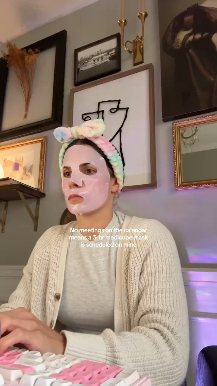 My favorite medicube collagen masks