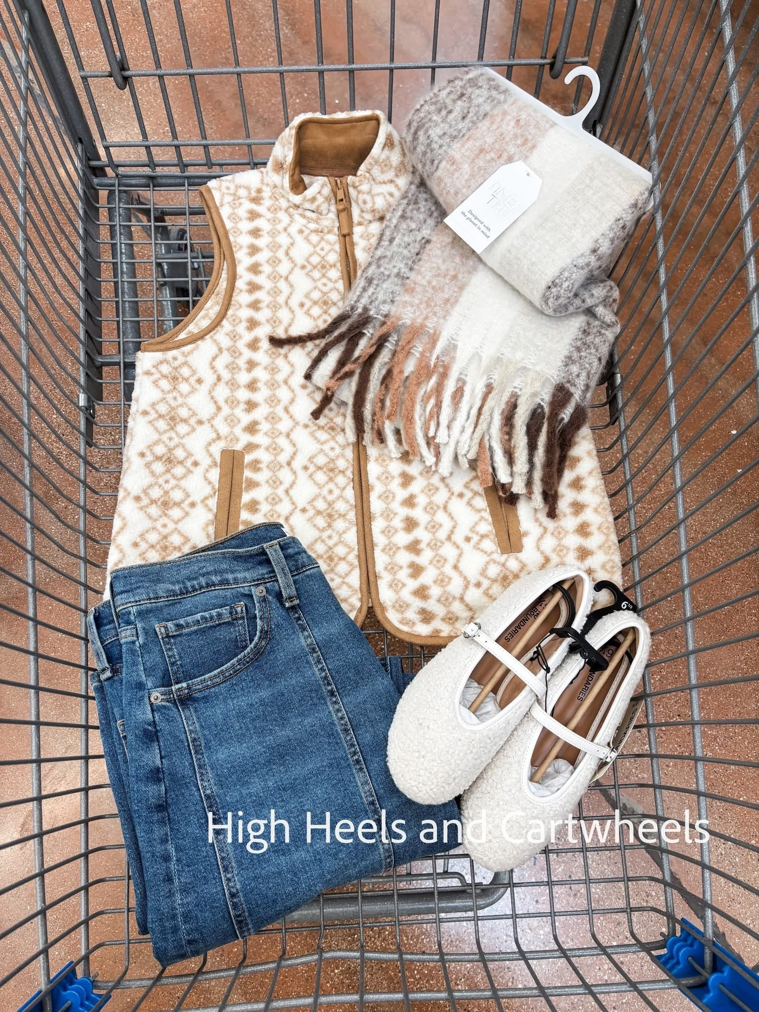 Love this vest and check out the cute scarf! 

#LTKFindsUnder50