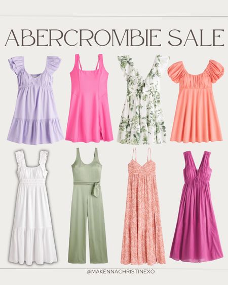 Abercrombie sale!! Dresses and jumpsuits 20% off! Summer dress, spring dress 