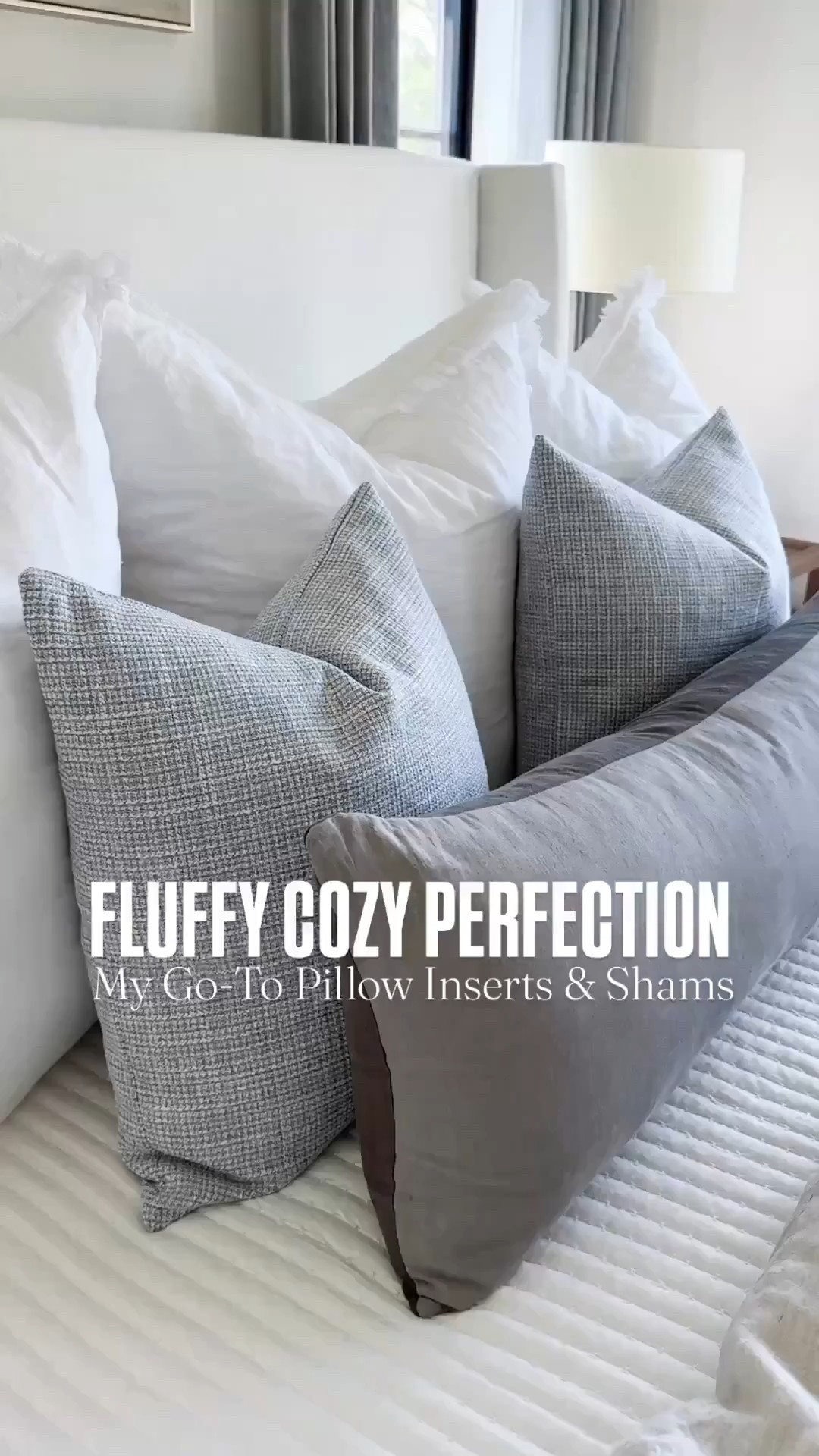Fluffy pillows, cozy textures, and the perfect serene bedroom vibes. If you love a dreamy, relaxed space, these Amazon finds are a must. Shop my favorite down-alternative pillow inserts, linen shams, and cozy decor to elevate your bedroom. Tap to shop. #AmazonFinds #BedroomGoals #CozyAesthetic #HomeDecorLover

#LTKHome