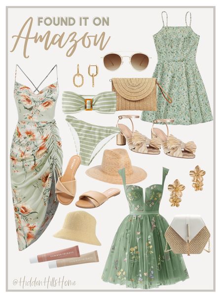 Cute Amazon summer outfits! Amazon finds for summer time, green dresses, affordable and trendy outfit ideas #amazon

#LTKSaleAlert #LTKFindsUnder50