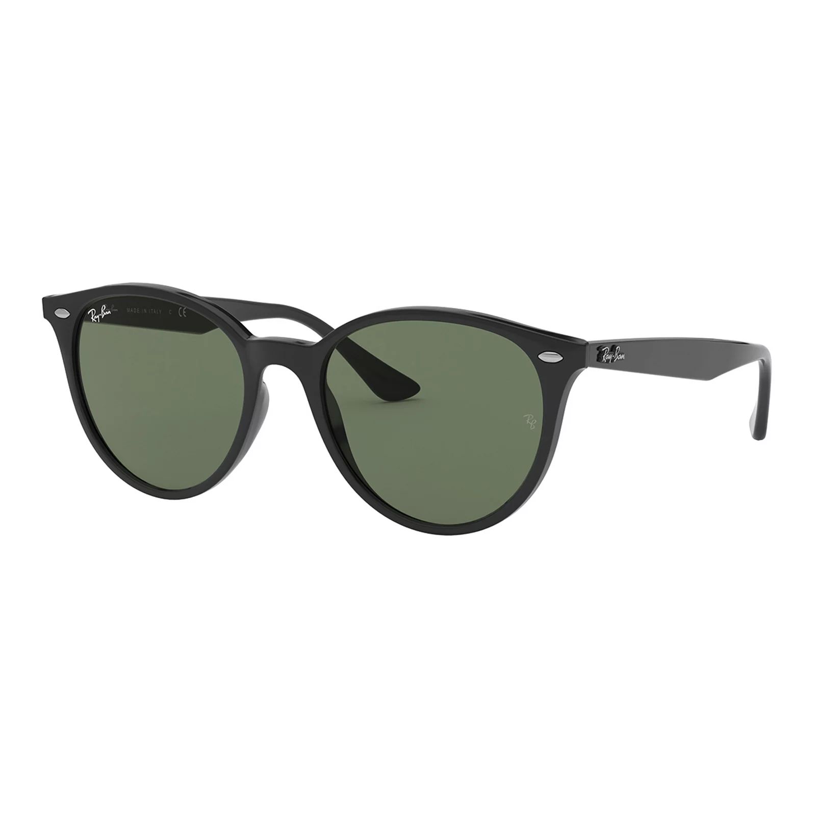 Women's Ray-Ban RB4305 53mm Round Sunglasses, Black | Kohl's
