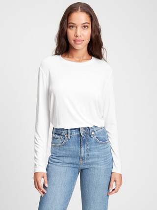 Luxe Tunic T-Shirt | Gap Factory