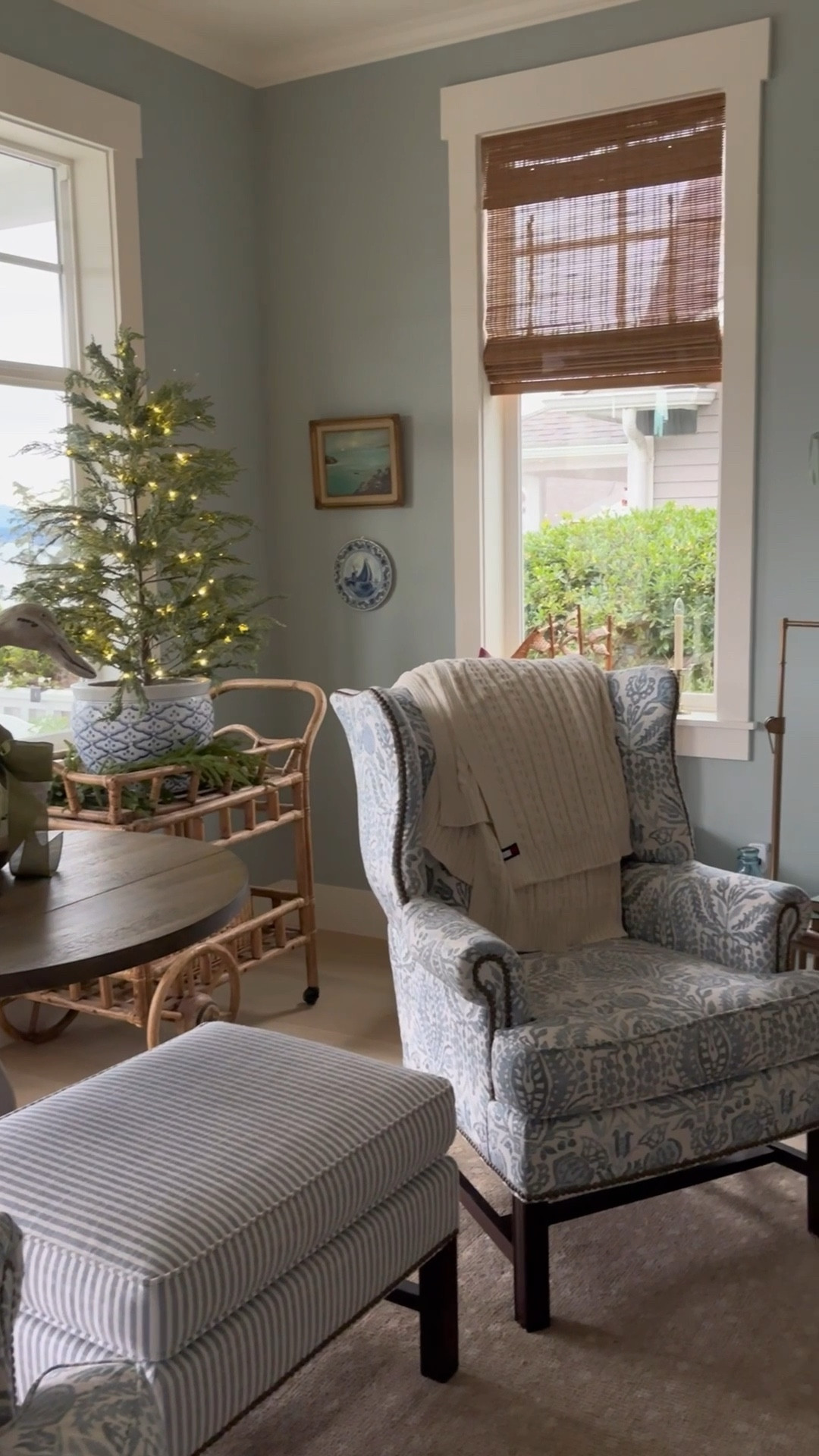A cozy day in our cottage by the sea 🌊 linked twinkling trees, mantel details, rug, chairs and more

#LTKHoliday #LTKSaleAlert #LTKHome