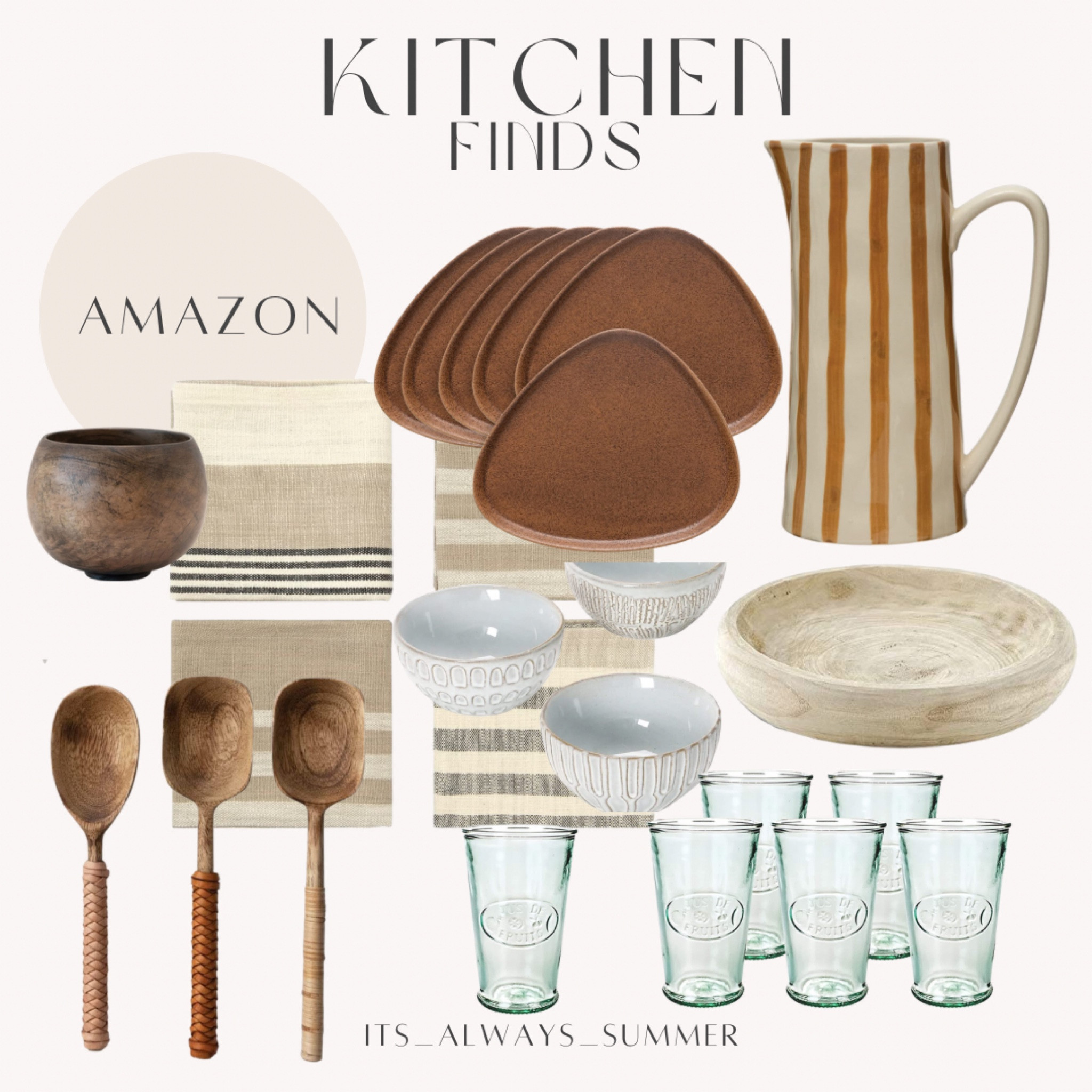 Kitchen finds from Amazon … serve ware, drinkware, bowls, tea towels, pitcher, dinnerware #kitchen

#LTKFind #LTKhome #LTKsalealert