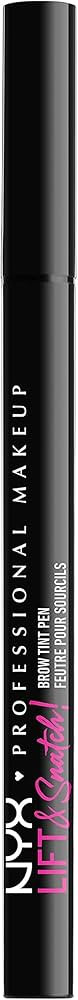 NYX PROFESSIONAL MAKEUP Lift & Snatch Eyebrow Tint Pen, Black | Amazon (US)