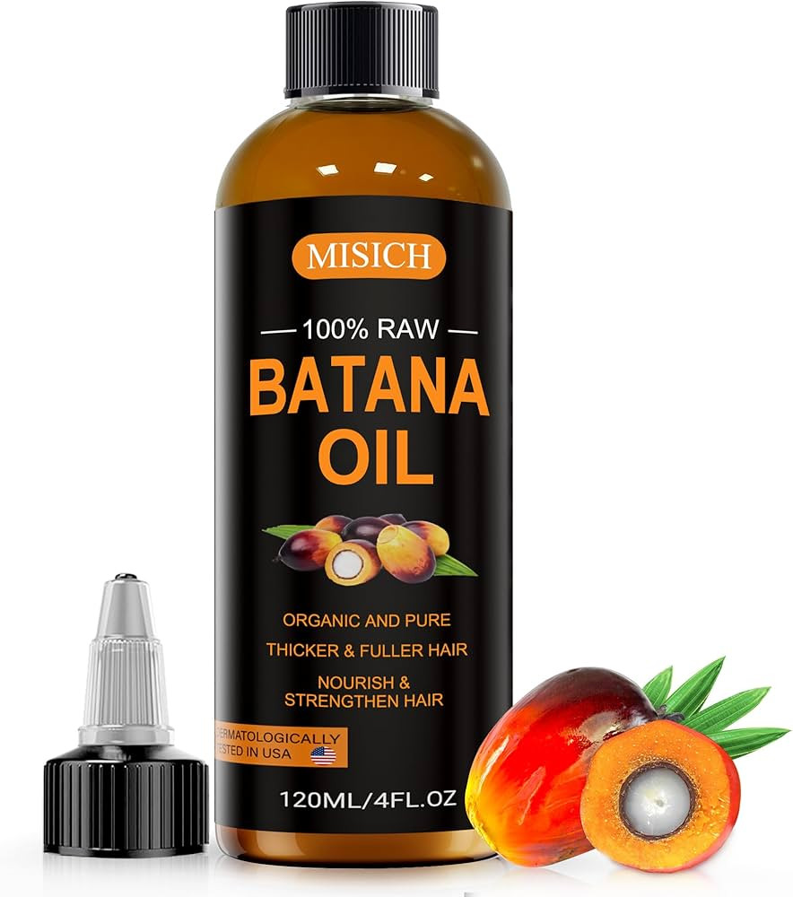 Raw Batana Oil, 100% Natural Organic Hair Growth Oil for Men & Women, Sourced from Honduras, Pure... | Amazon (US)