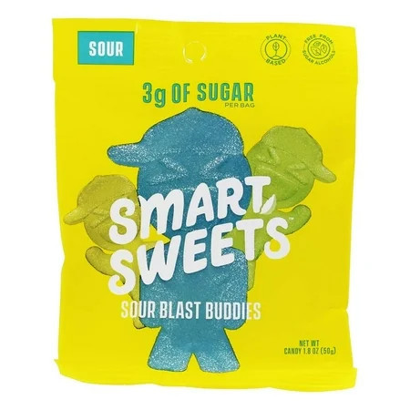 Smart Sweets Sour Blast Buddies, Keto-Friendly Sour Gummy Treats | Walmart (US)