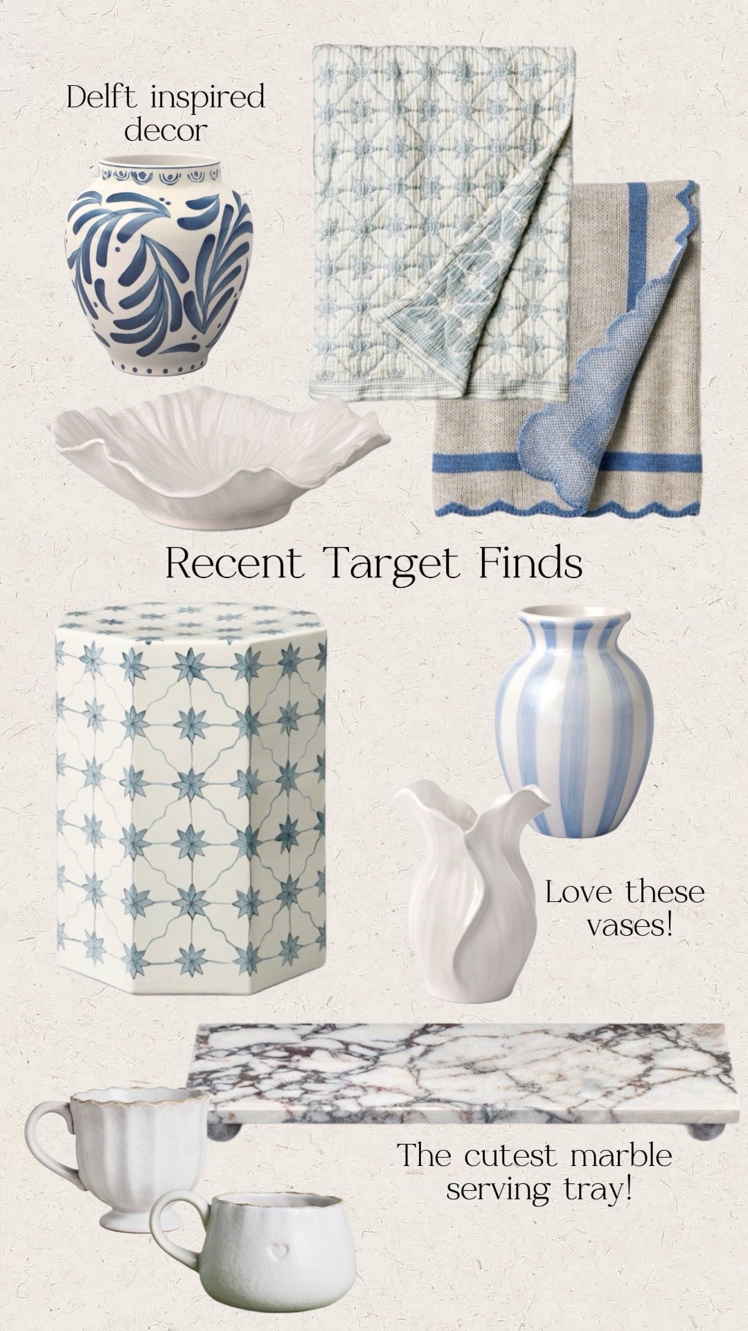 Loving the blue & white dutch inspired decor at Target! 🩵

#LTKHome
