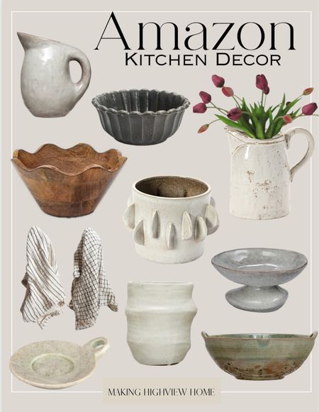 Amazon Kitchen Decor perfect for counter tops, open shelving or glass cabinetry

#LTKfindsunder50 #LTKhome #LTKfindsunder100