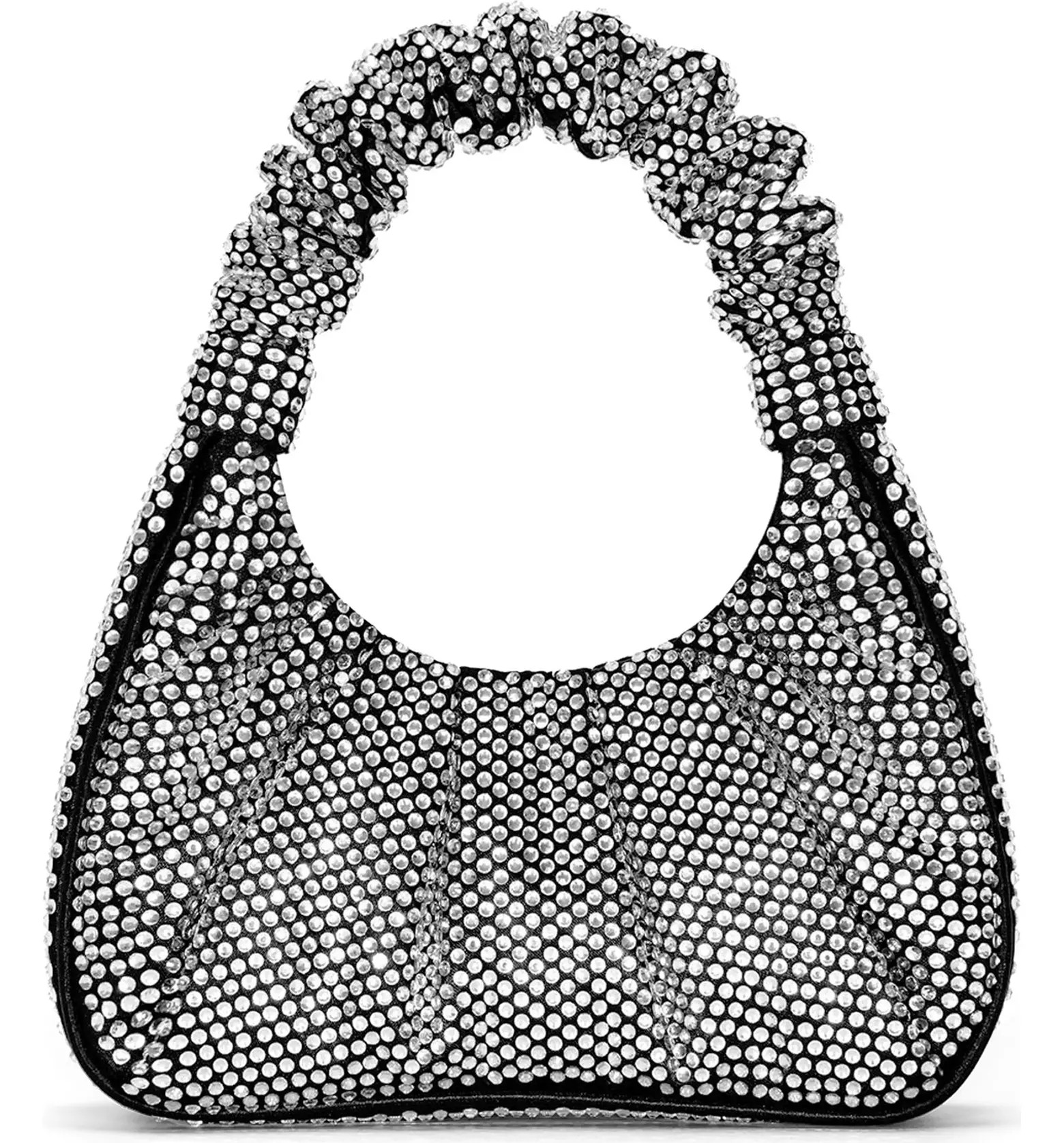 JW PEI Gabbi Rhinestone Ruched Hobo | Nordstrom | Nordstrom